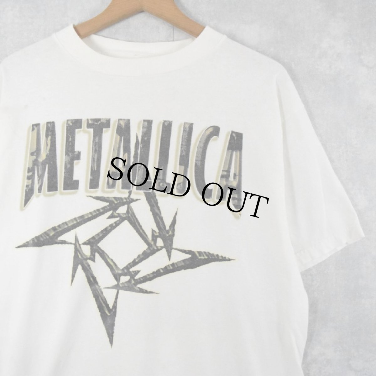 画像1: 90's METALIICA "POOR TOURING ME" ロックバンドツアーTシャツ L (1)