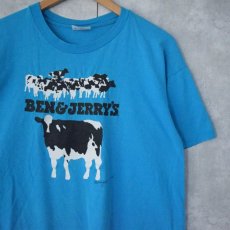 画像1: 90's BEN&JERRY'S USA製  企業プリントTシャツ XL (1)
