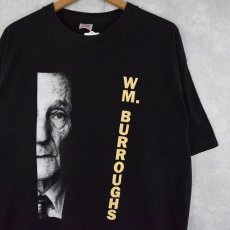 画像1: 90's William Burroughs USA製 作家プリントTシャツ XL (1)