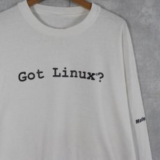 画像1: Got Linux? Get Kylix. パロディ 企業プリントロンT (1)