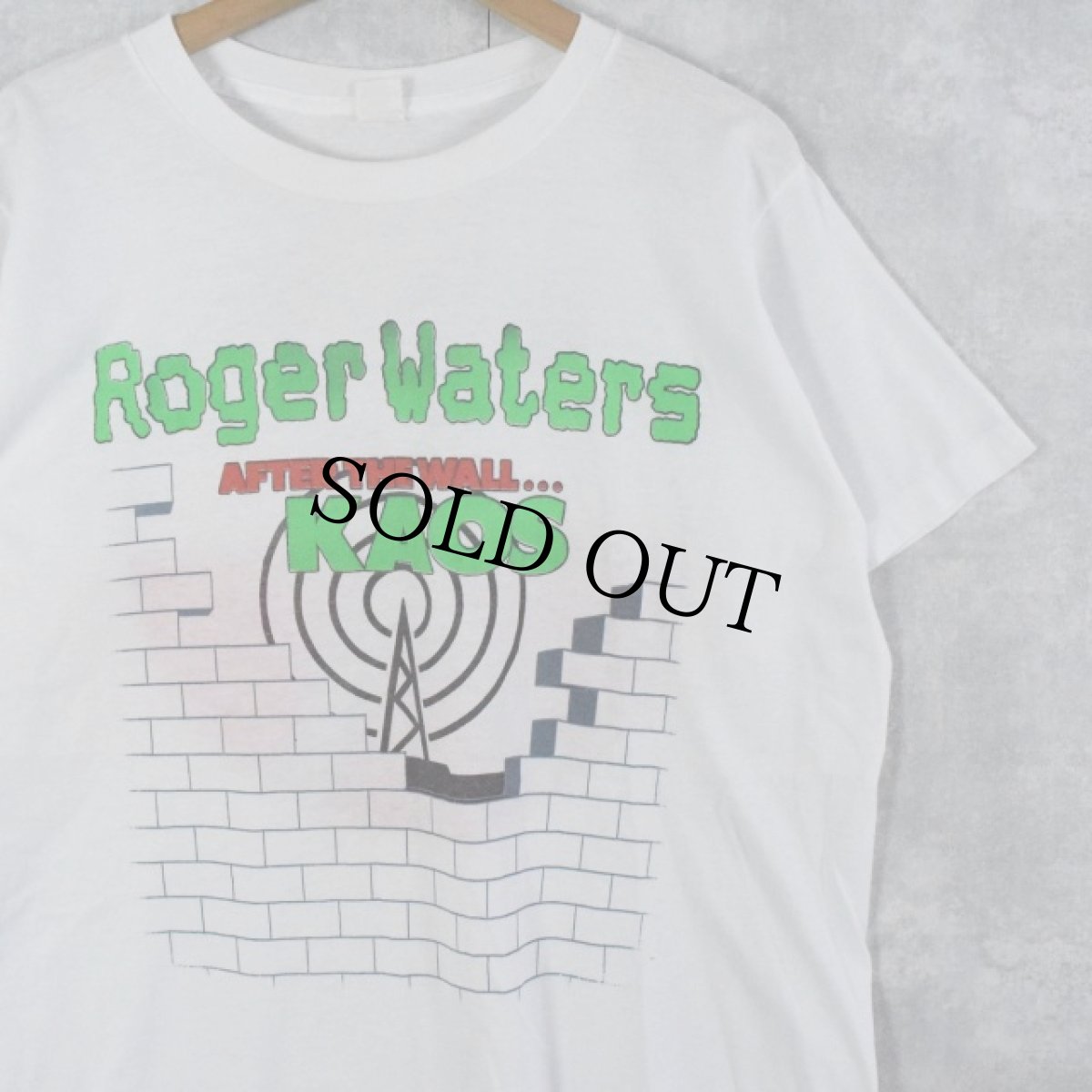 画像1: 80's Roger Waters "KAOS" ミュージシャン アルバムTシャツ ONE SIZE (1)