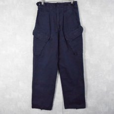 画像1: 90's BRITISH ROYAL NAVY COMBAT TROUSERS W26-29 (1)