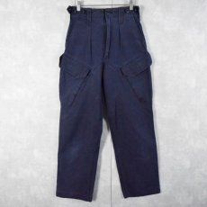 画像1: 90's BRITISH ROYAL NAVY COMBAT TROUSERS W27-29 (1)