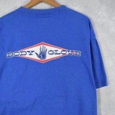 画像1: 90's BODY GLOVE USA製 サーフブランド ロゴプリントTシャツ XL (1)