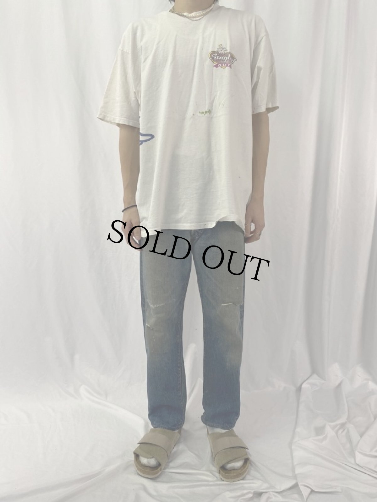 画像2: 2000's MTV Miller Lite Singled Out ビールメーカープリントTシャツ XL (2)