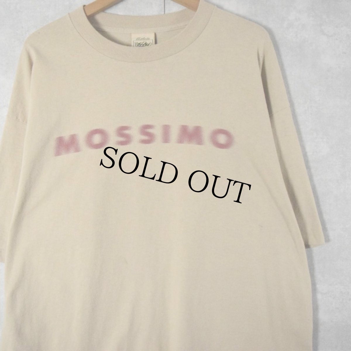 画像1: 90's MOSSIMO USA製 ロゴプリントTシャツ XL (1)