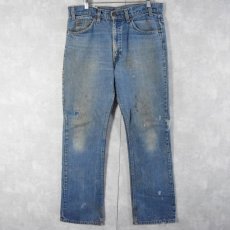 画像1: 80's Levi's 505 デニムパンツ W35 (1)