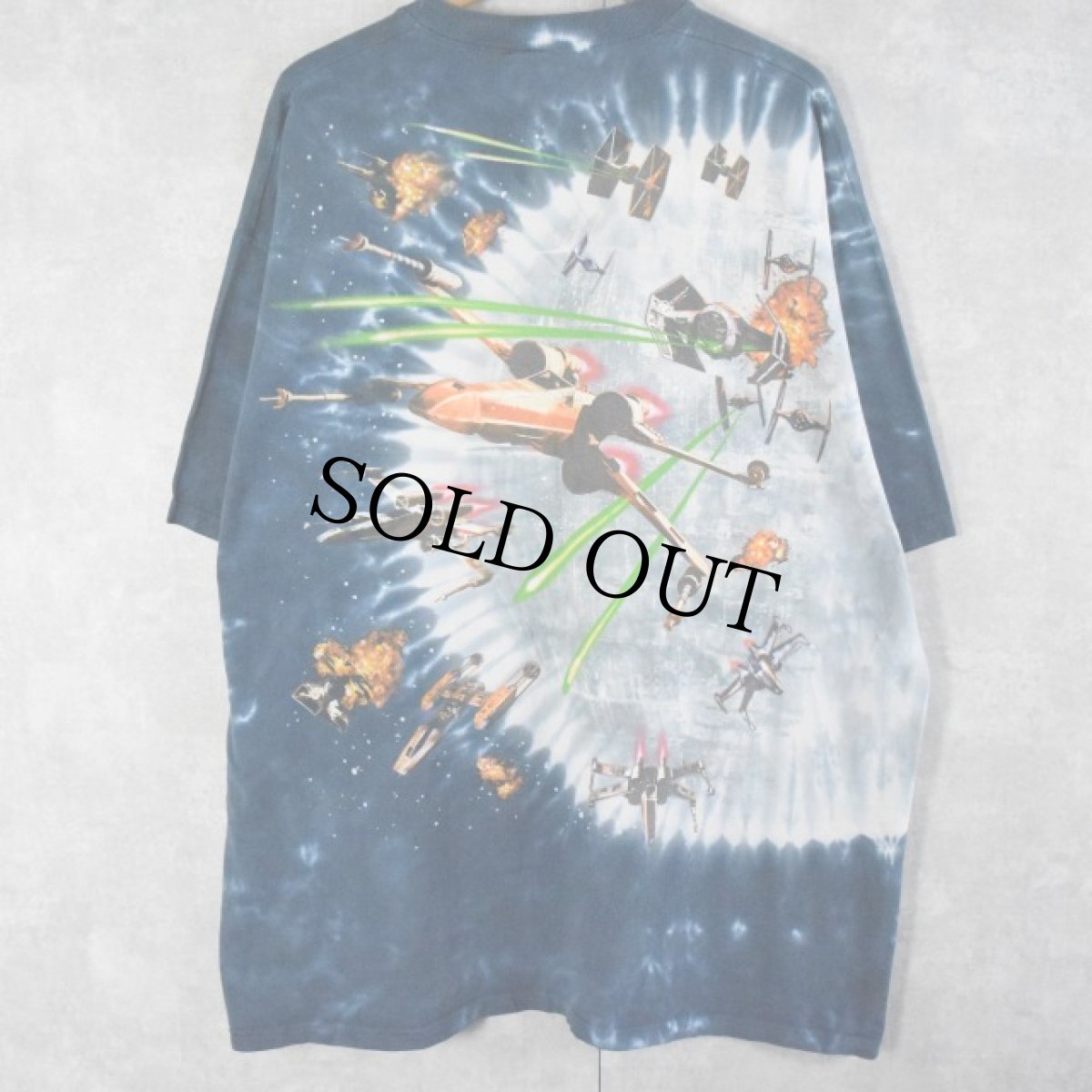 画像2: 90's STAR WARS タイダイTシャツ (2)
