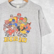 画像1: 80's BIG 10 カレッジマスコットTシャツ XL (1)