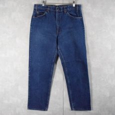 画像1: 80's Levi's 20505-0217 USA製 オレンジタブ デニムパンツ W34 (1)