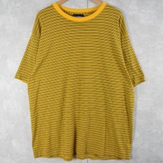 画像1: puritan USA製 マルチボーダー柄Tシャツ XL (1)
