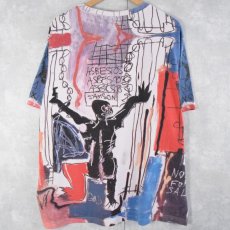 画像2: BASQUIAT Sean John 総柄アートプリントTシャツ 2XL (2)