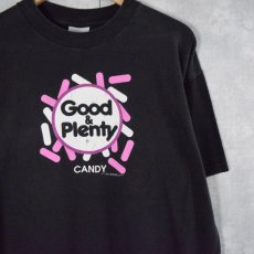 画像1: 90's Good & Plenty Candy USA製 お菓子ロゴプリントTシャツ L (1)