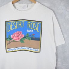 画像1: 90's DESERT ROSE BAND USA製 カントリーロックバンドプリントTシャツ XL (1)