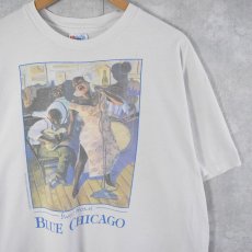 画像1: 90's SWEET HOME BLUE CHICAGO USA製 ライブハウス Tシャツ XL (1)