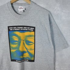 画像1: 90's Power Computing USA製 "Steve Kahng" 名言プリント IT企業Tシャツ L (1)