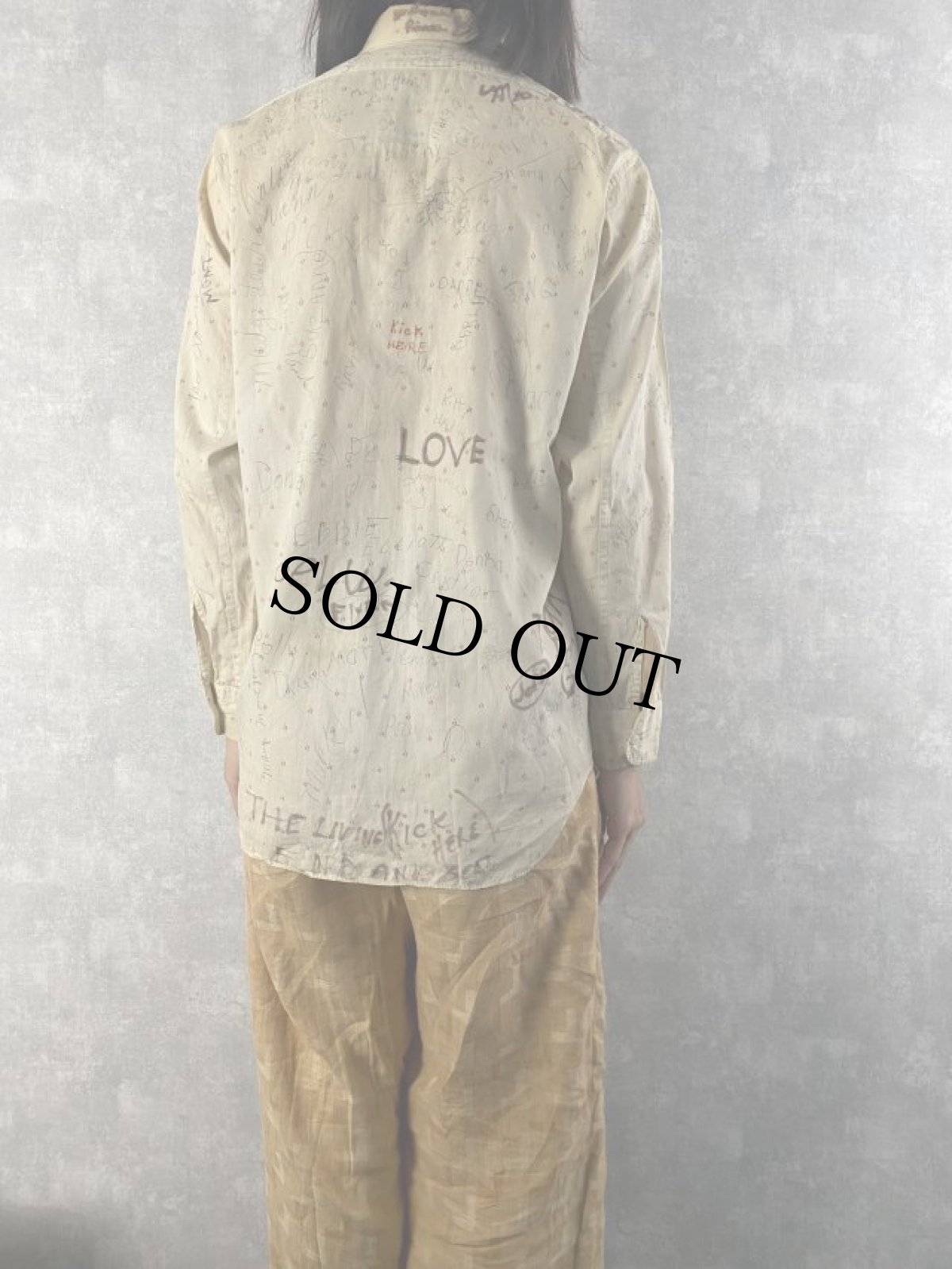 画像4: 50's PENNEY'S アトミック柄 メモリアルシャツ (4)