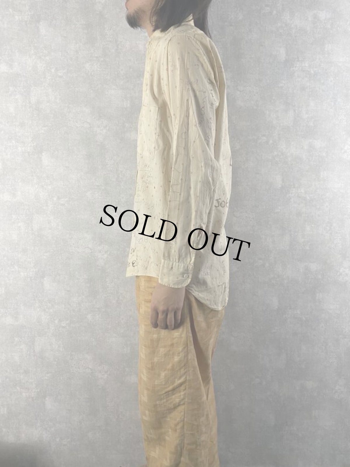 画像3: 50's PENNEY'S アトミック柄 メモリアルシャツ (3)