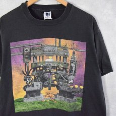 画像1: 90's TESLA USA製 "BUST A NUT" ハードロックバンド プリントTシャツ XL (1)