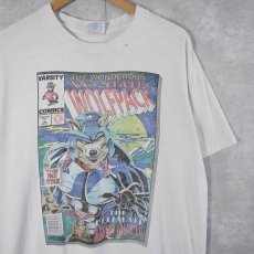 画像1: 90's N.C.STATE WOLFPACK USA製 マスコットキャラクター プリントTシャツ XL (1)