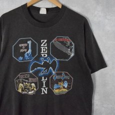 画像1: 90's Led Zeppelin USA製 ロックバンドTシャツ XL (1)