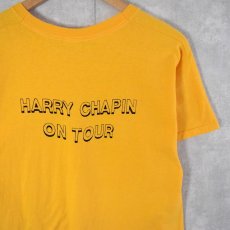 画像2: 70's HARRY CHAPIN USA製 "harry it s...s!" フォークロックシンガー プリントTシャツ XL (2)