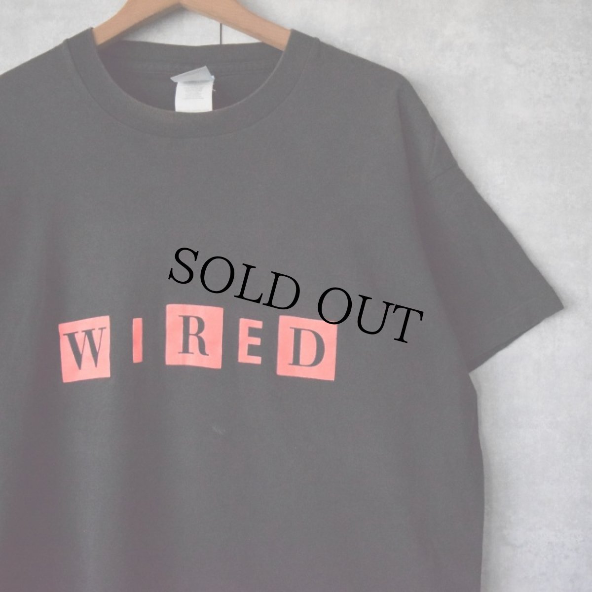 画像1: 90's WIRED USA製 テックカルチャーメディアTシャツ XL (1)