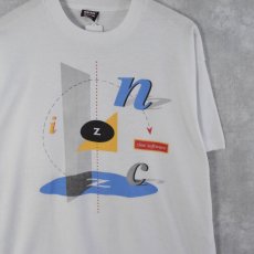 画像1: 90's zinc software USA製 テクノロジー企業Tシャツ XL (1)