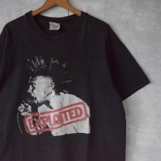 画像1: 90's〜 THE EXPLOTED パンクロックバンドTシャツ L (1)