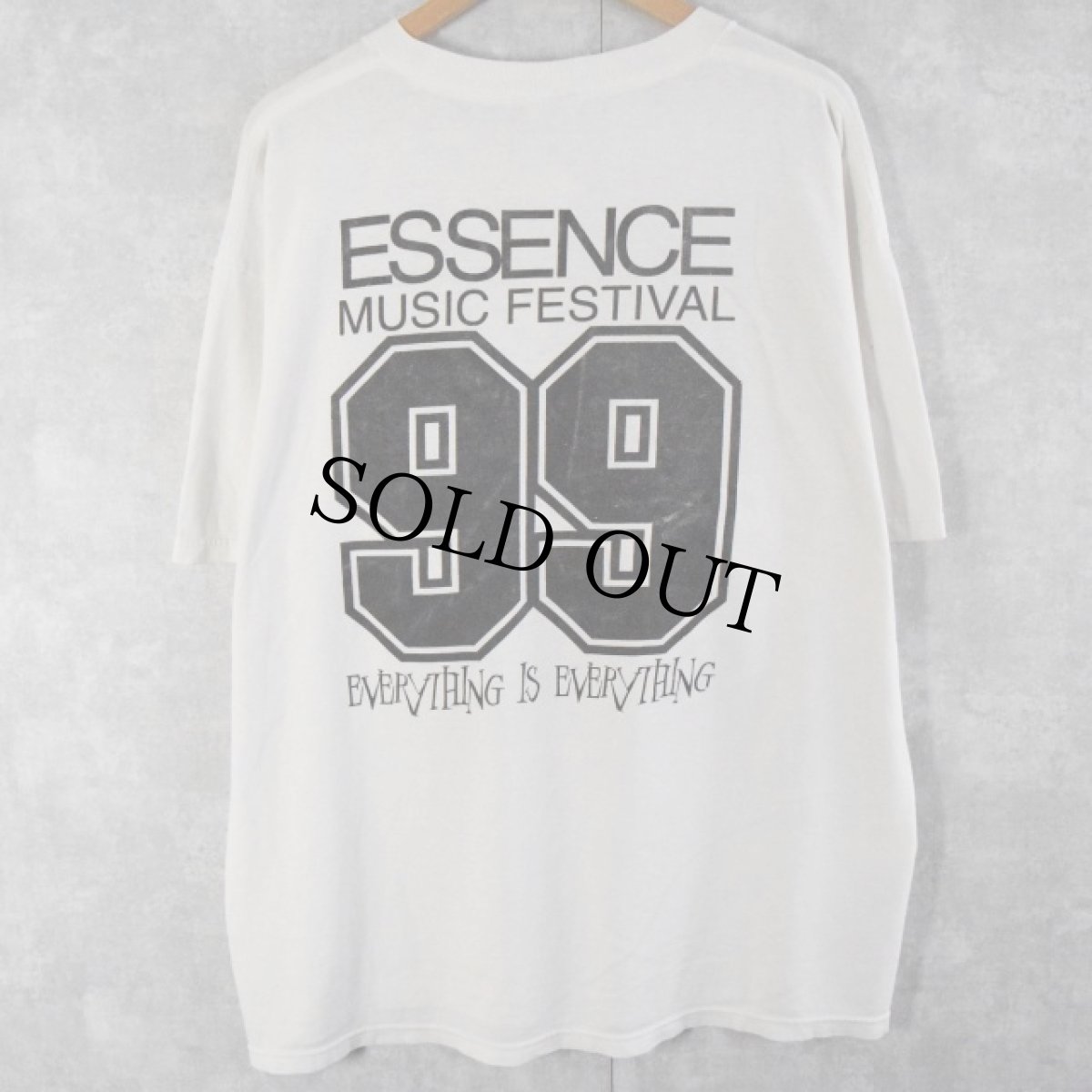 画像2: 【SALE】 1999 ESSENCE MUSIC FESTIVAL ミュージックフェスティバルTシャツ XL (2)