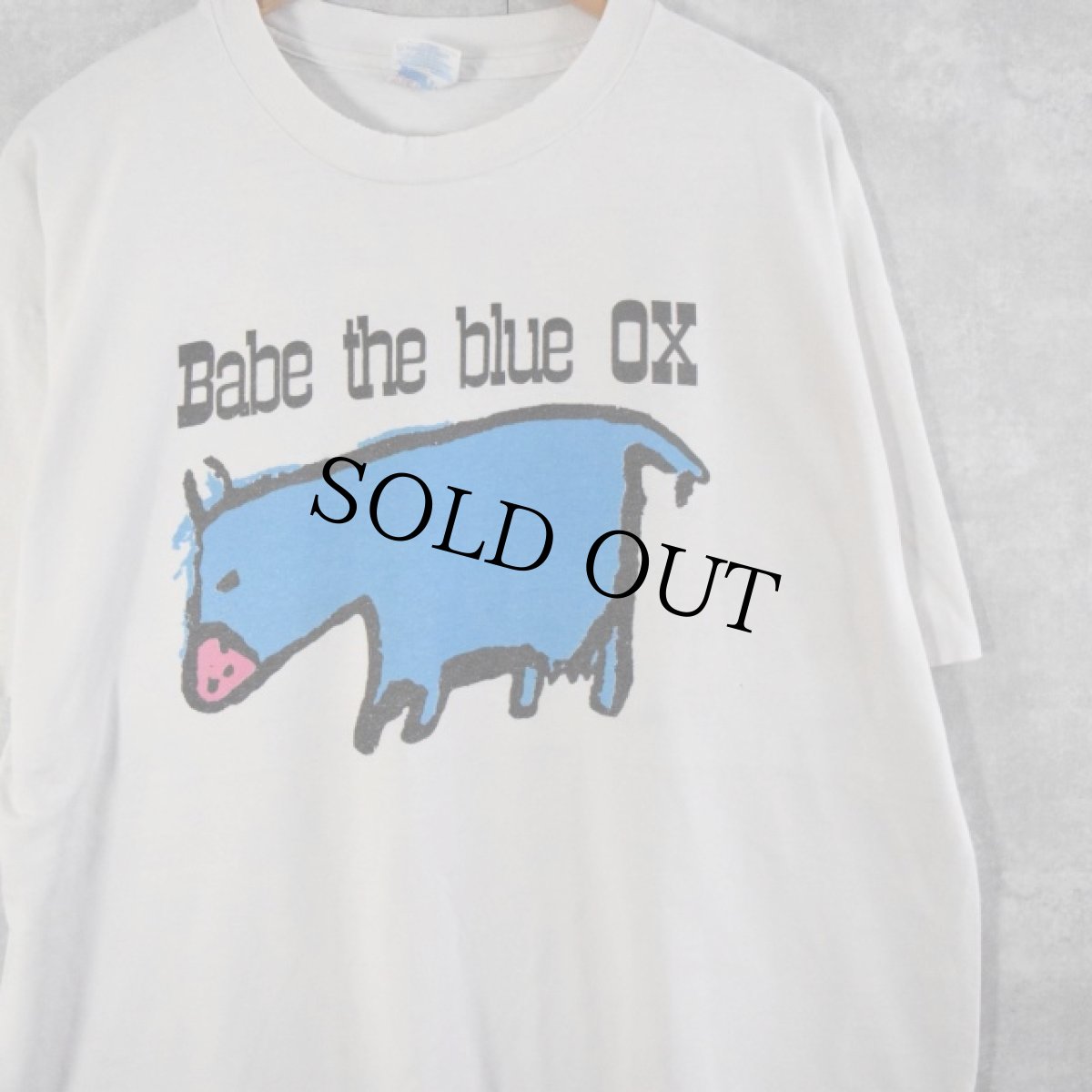 画像1: 90's Babe the Blue OX ロックバンドTシャツ XXL (1)