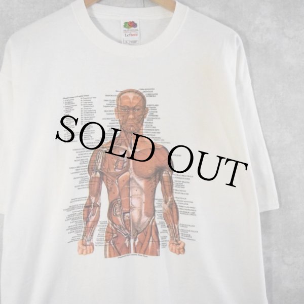人体模型 イラストTシャツ XL
