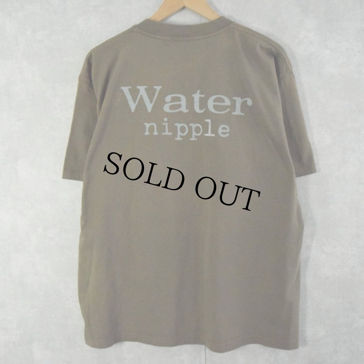 画像2: 90's water "nipple" USA製 ロックバンドTシャツ XL (2)