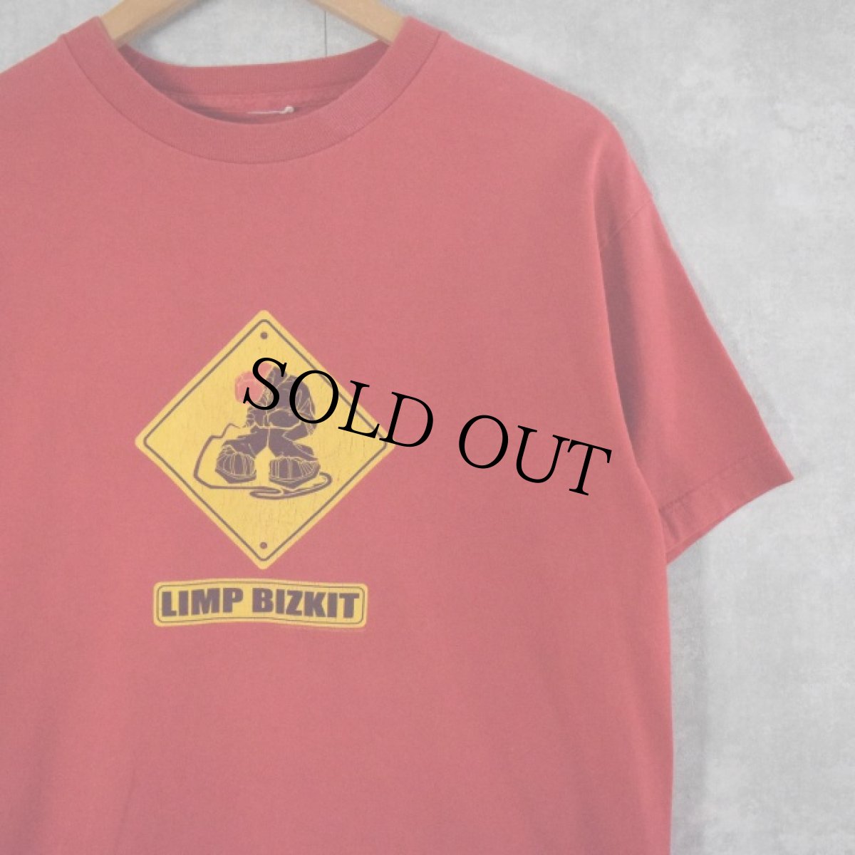 画像1: 【SALE】2000's LIMP BIZKIT ラップメタルバンドプリントTシャツ (1)