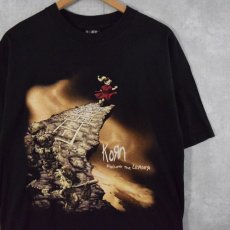 画像1: 90's Korn "FOLLOW the LEADER" メタルバンドTシャツ L (1)