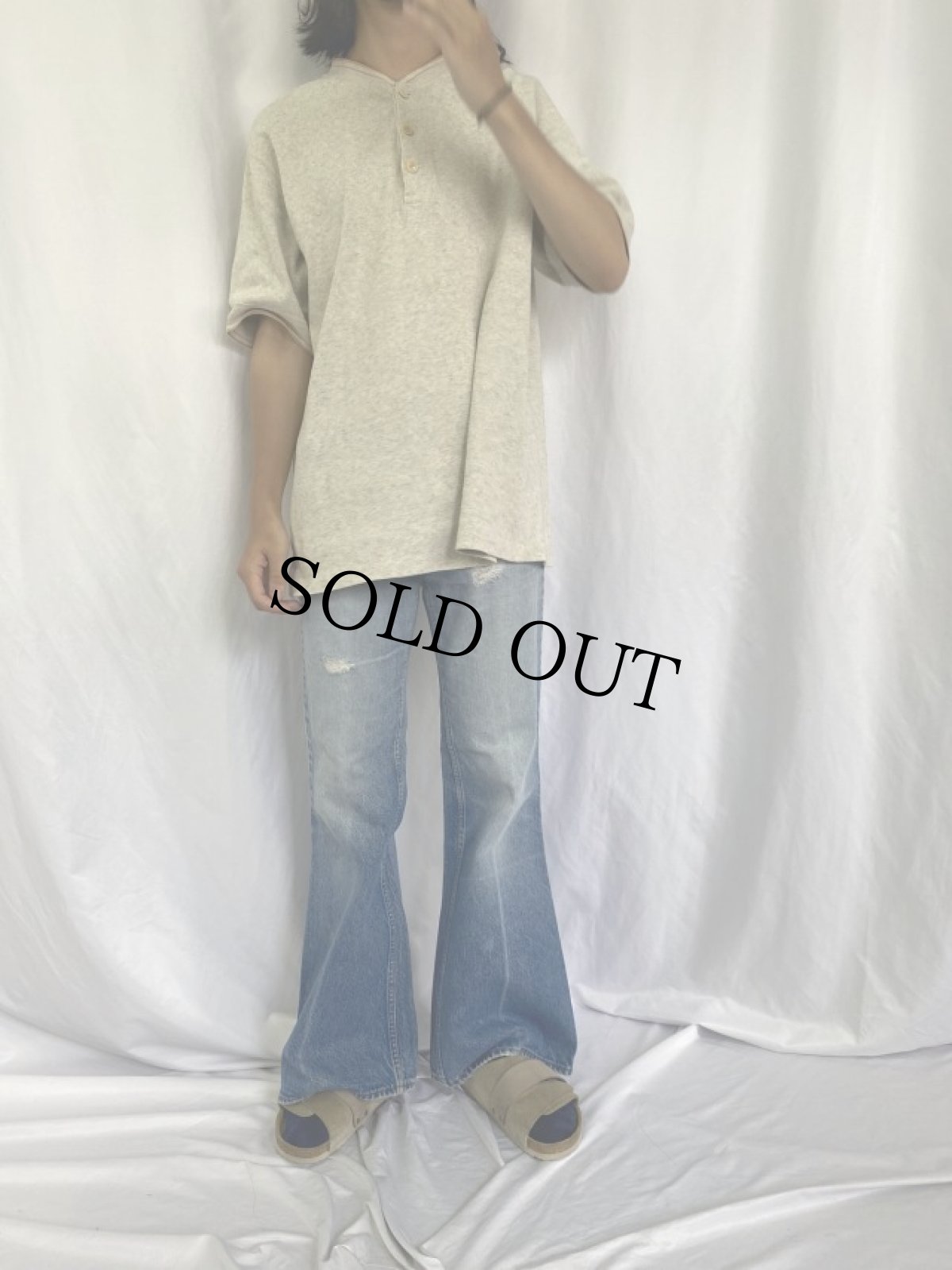 画像2: 80's Levi's 684 ベルボトムデニムパンツ W31 (2)