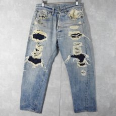 画像1: 70's Levi's 501 66前期 デニムパンツ W31 (1)