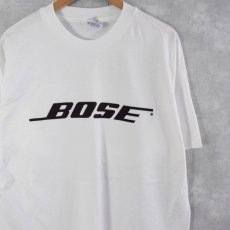 画像1: 90's BOSE USA製 音響機器ロゴTシャツ XL DEADSTOCK (1)
