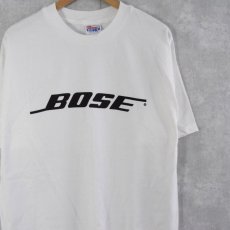 画像1: 90's BOSE USA製 音響機器ロゴTシャツ XL DEADSTOCK (1)