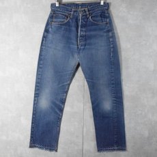 画像1: 60's LEVI'S 501 BIGE デニムパンツ W28 (1)