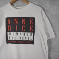 画像1: 90's ANNE RICE "Memnoch the Devil" 小説Tシャツ XL (1)