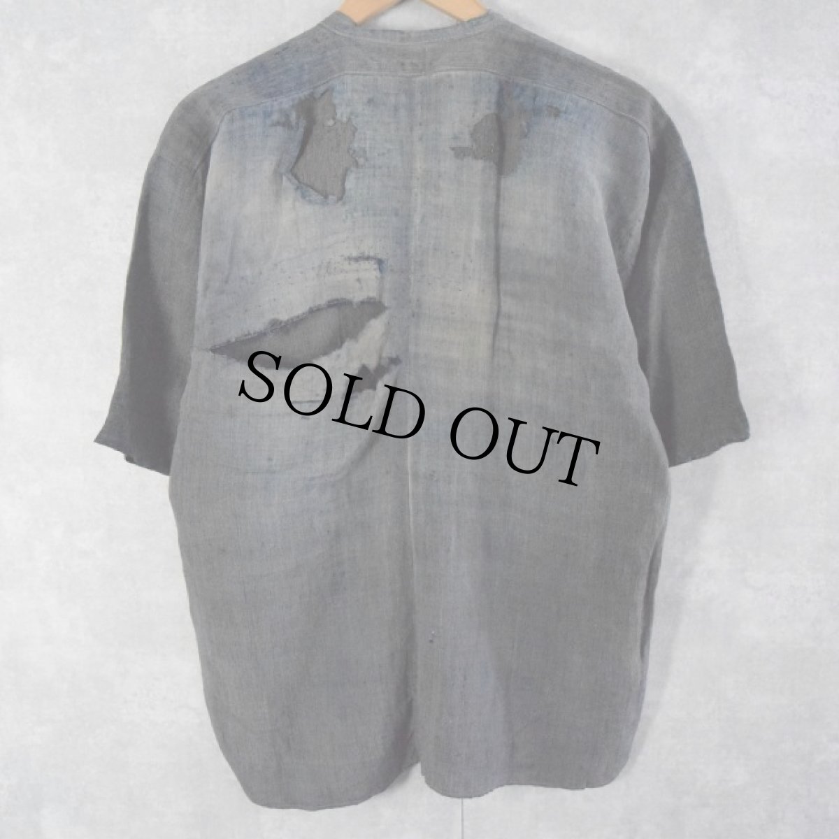 画像2: 20〜30's ファーマーズシャツ (2)