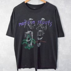 画像1: 90's madison scouts "The Road to Walt Disney World!" 鼓笛隊 プリントTシャツ  (1)