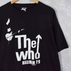 画像1: 90's The who "MAXIMUM R&B" ロックバンドプリントTシャツ XL (1)