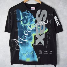 画像1: 90's MADONNA "SEX" 大判プリントTシャツ L (1)