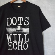 画像1: 90's USA製 "DOTS WILL ECHO" インディーズロックバンド プリントTシャツ XL (1)