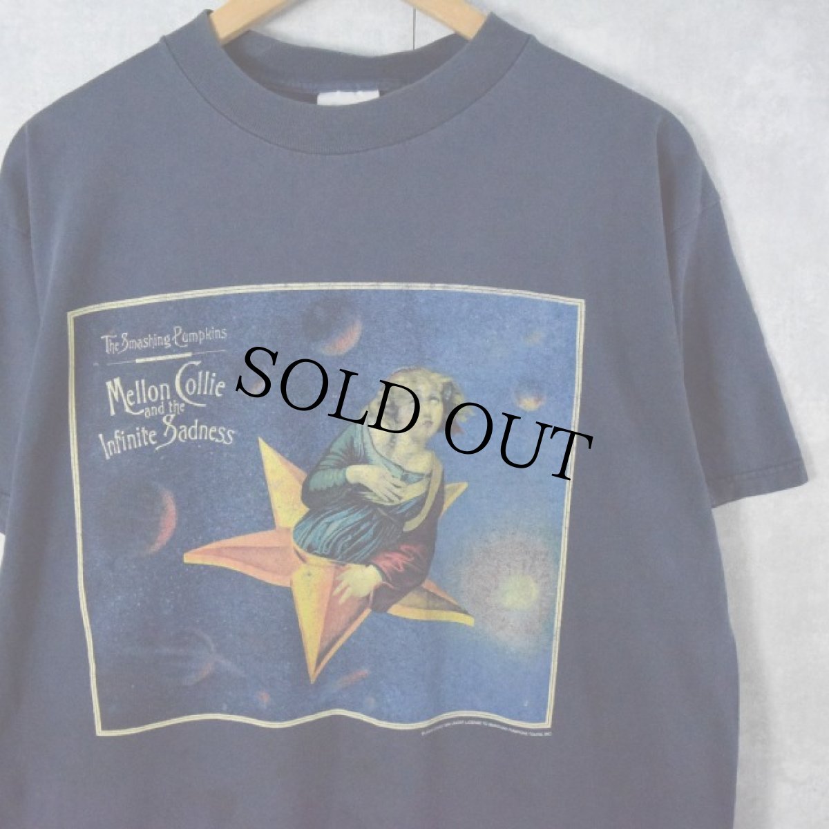 画像1: 90's The Smashing Pumpkins "Mellon Collie & The Infinite Sadness Tour" ロックバンドツアーTシャツ XL  (1)