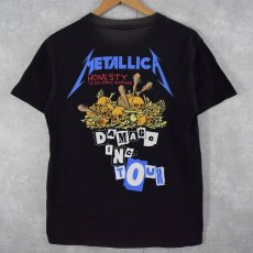 画像2: METALLICA PUSHEAD "DAMAGE INC." ロックバンドTシャツ S (2)