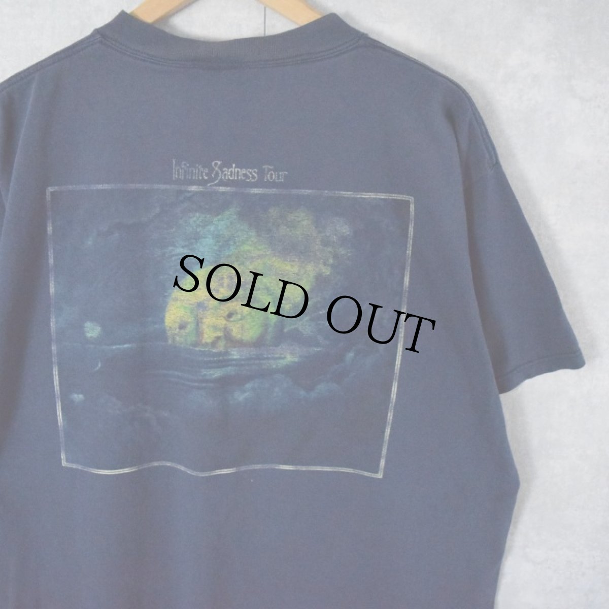 画像2: 90's The Smashing Pumpkins "Mellon Collie & The Infinite Sadness Tour" ロックバンドツアーTシャツ XL (2)