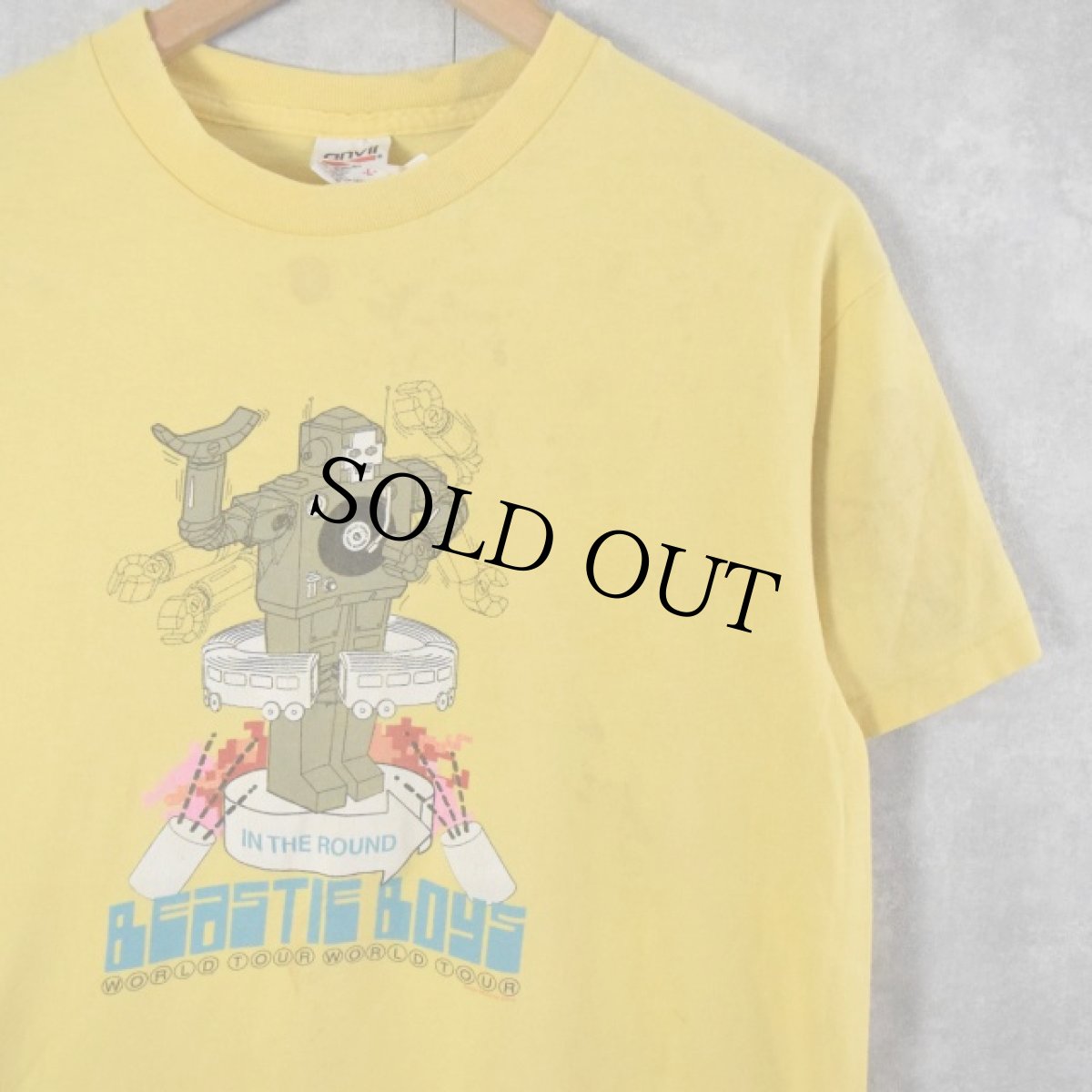 画像1: 90's BEASTIE BOYS USA製 ヒップホップTシャツ L (1)